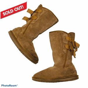 UGG Bailey Bow II Genuine Shearling Boot